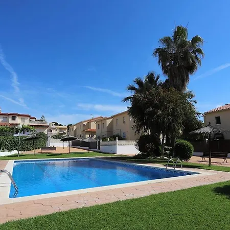 At131 Airco, Con Piscina, Playa A 800m Creixell